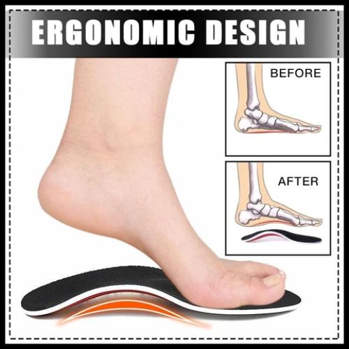Orthotic Insoles — Arch Support Inserts for Flat Feet & Plantar Fasciitis Canada SBDS WORD