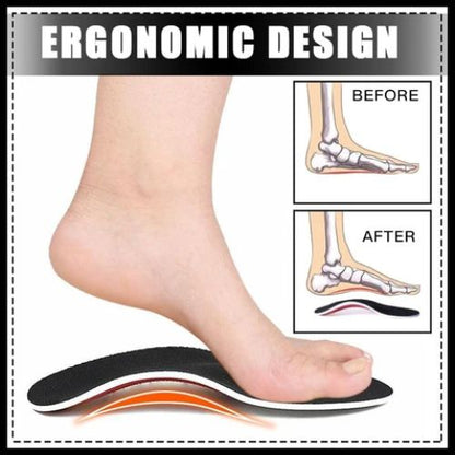 Orthotic Insoles — Arch Support Inserts for Flat Feet & Plantar Fasciitis Canada SBDS WORD