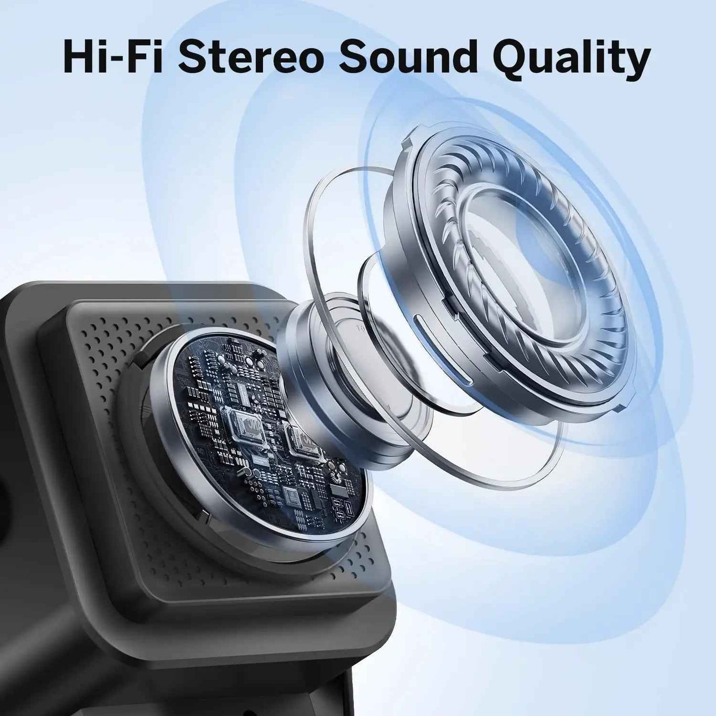 5-in-1 Wireless Charging Bluetooth Speaker — Charge Phone Watch Earbuds While Playing Music