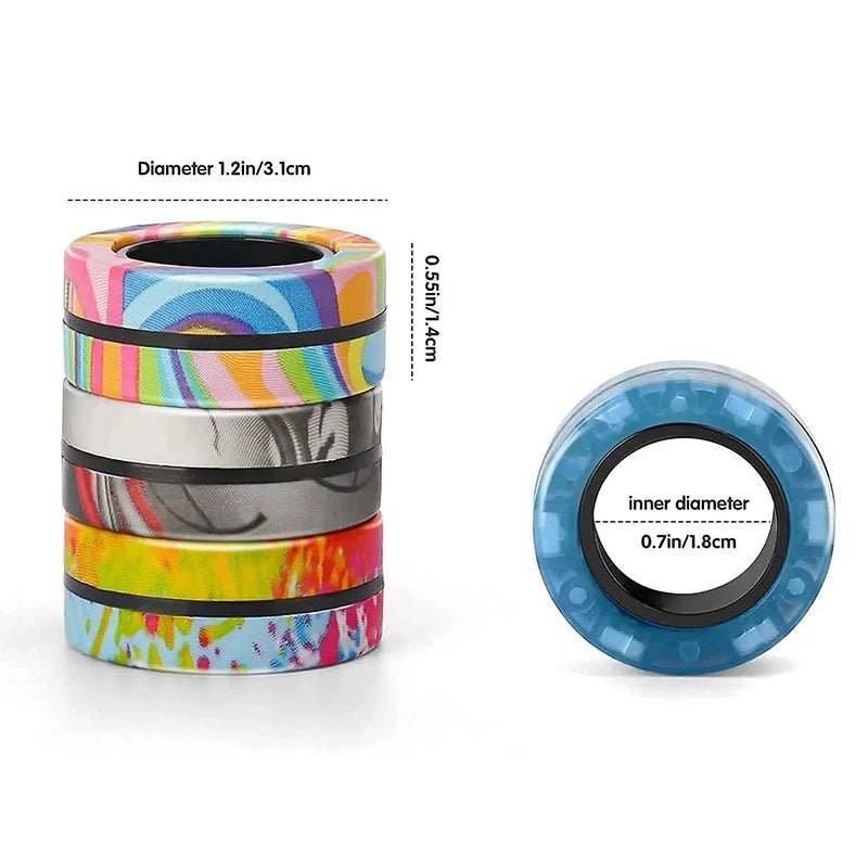 Magnetic Rings Fidget Toy - SBDS WORDTR-10381ADHD toyanxiety relieffidget toy