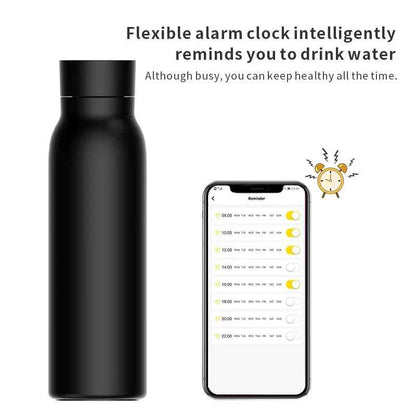 Smart Tuya Water Bottle — Bluetooth Hydration Tracker with Temperature Display