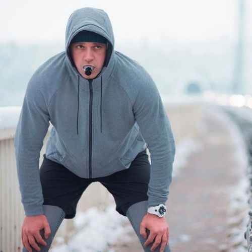 Lung Breath Trainer — Adjustable Resistance Breathing Device for Lung Strength