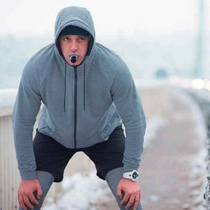 Lung Breath Trainer — Adjustable Resistance Breathing Device for Lung Strength