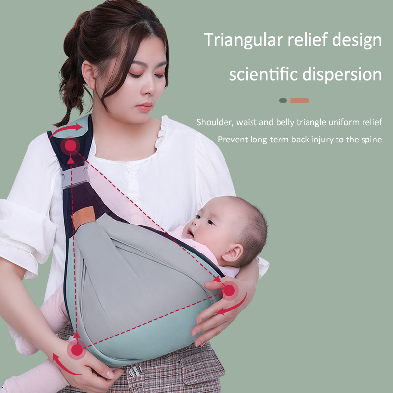 Ergonomic Baby Shoulder Carrier — Hands-Free Infant Hip Seat for Newborns to Toddlers