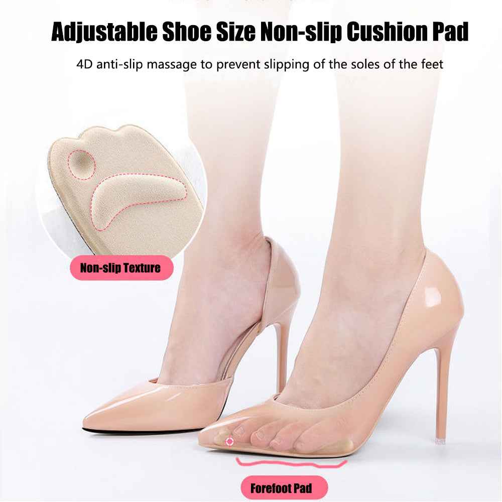 Forefoot Insert Pad for Heels — Sponge Cushion for Ball of Foot Pain