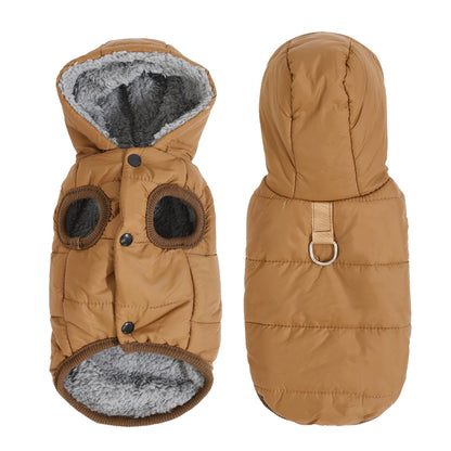 Cozy Hooded Pet Jacket SBDS WORD