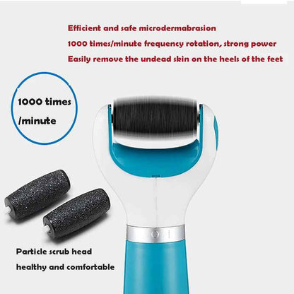 Electric Foot Callous Remover — Removes Dead Skin and Hard Callouses for Smooth Feet at Home
