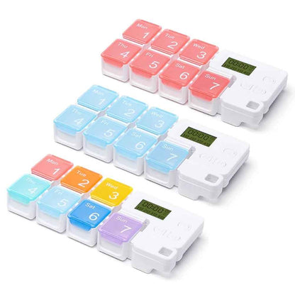 Drug Storage Alarm Box - SBDS WORDTR-10023health organizermedication reminderpill box