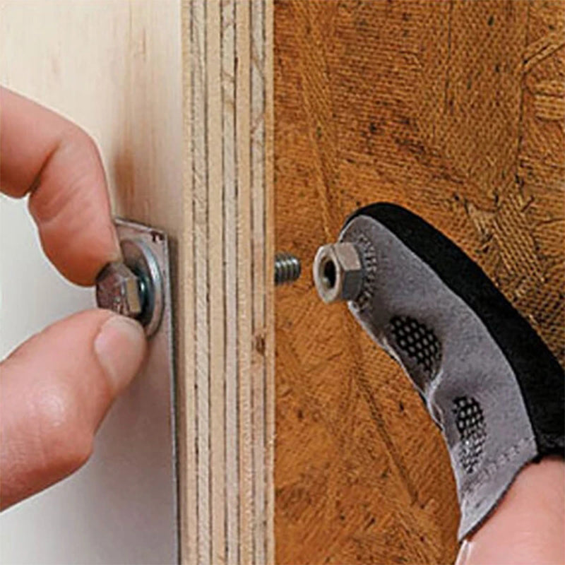 Magnetic Fingertip Sleeve — Pick-Up Tool for Screws, Nails & Small Metal Parts Canada SBDS WORD