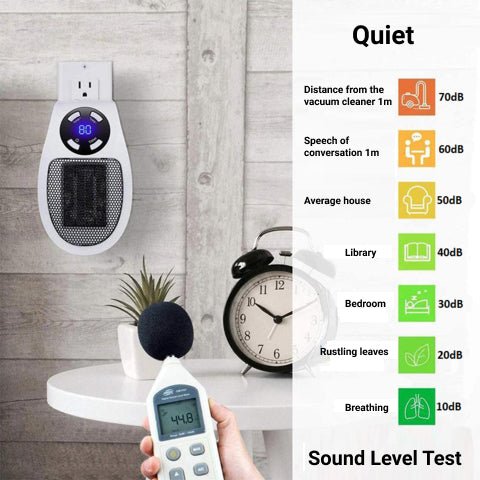 Wall Outlet Heater - SBDS WORDTR-119energy efficient heatermini space heaterplug in heater