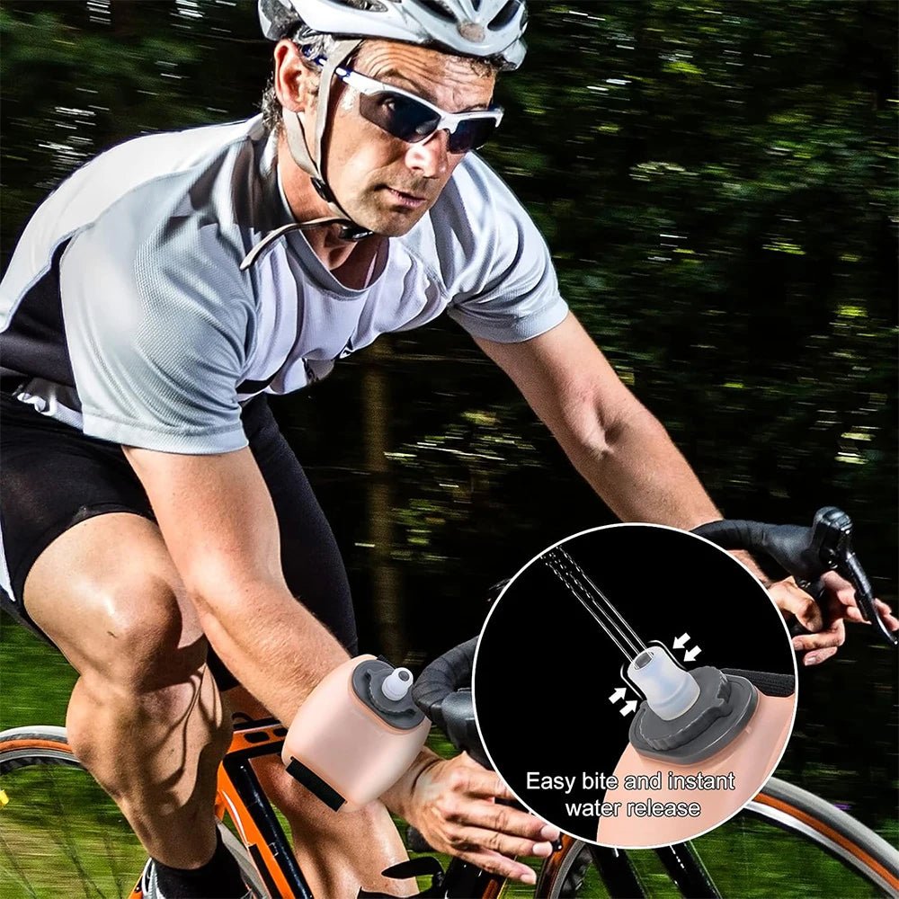 Wrist Water Bottle for Sports - SBDS WORDTR-9777hands - free bottleoutdoor fitnessrunning hydration
