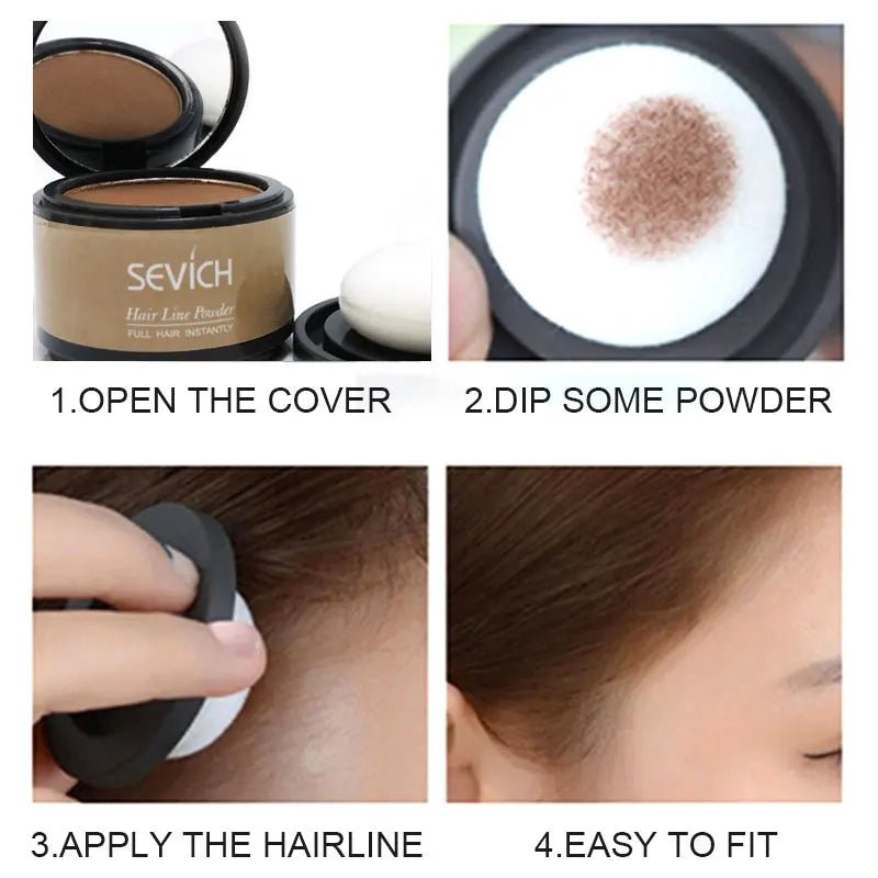 Instant Hair Coverage Powder - Conceal Bald Spots Easily - SBDS WORD