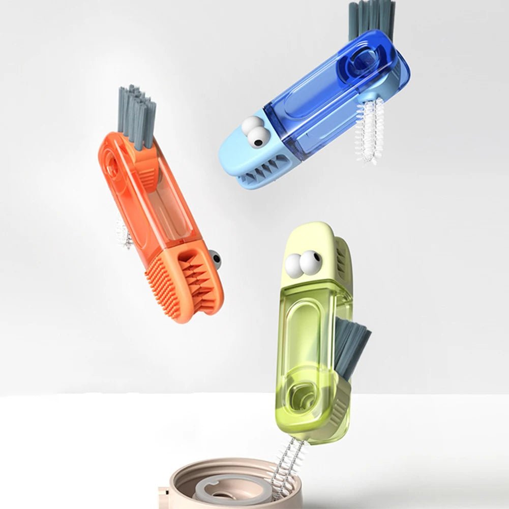 3 in 1 Cup Lid Gap Cleaning Brush - SBDS WORDTR-9642bottle brushcup cleaning brushkitchen cleaning