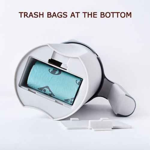 Cat Litter Scoop with Waste Bin — One-Hand Self-Cleaning Scooper