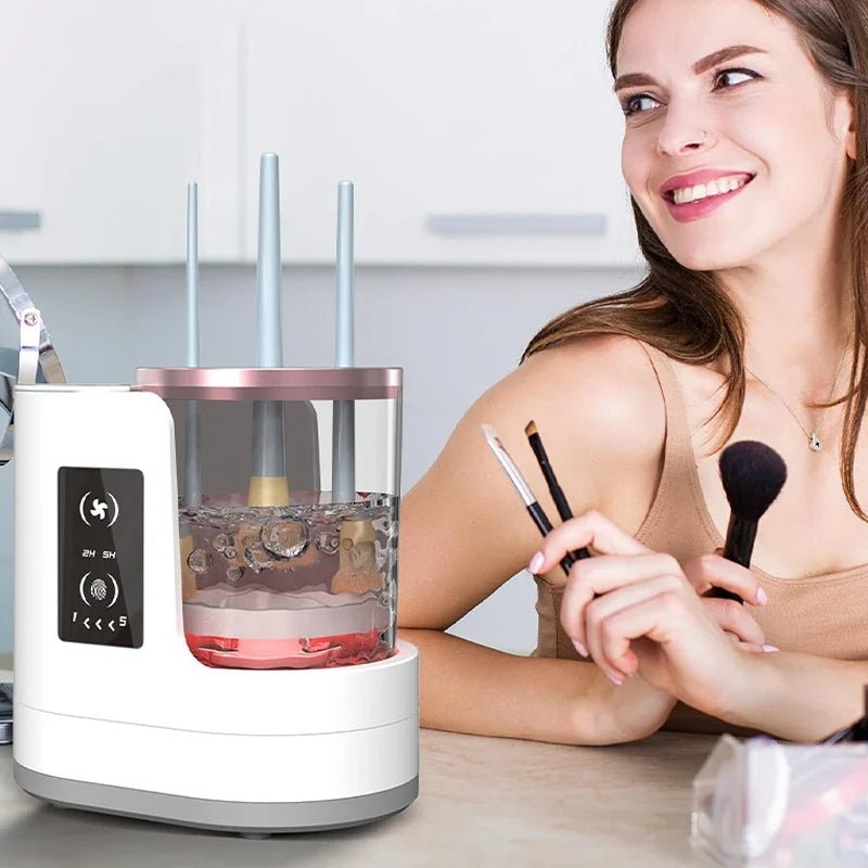 3 in 1 Electric Makeup Brush Cleaner - SBDS WORDTR-7865beauty toolbrush cleaning machinebrush dryer