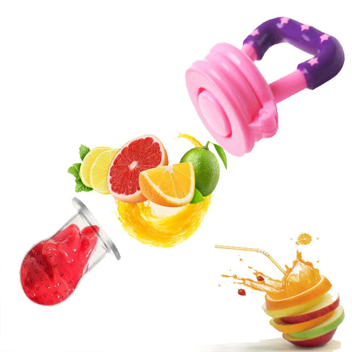 3x Silicone Baby Fruit Feeder SBDS WORD
