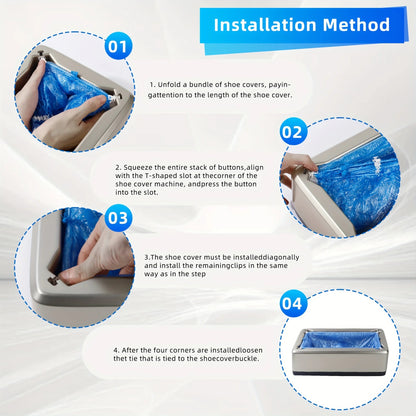 Automatic Shoes Cover Dispenser SBDS WORD