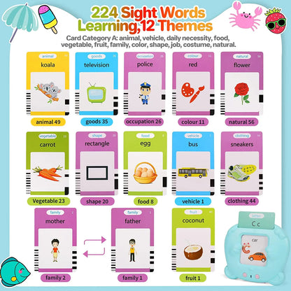Talking Flash Cards for Kids SBDS WORD