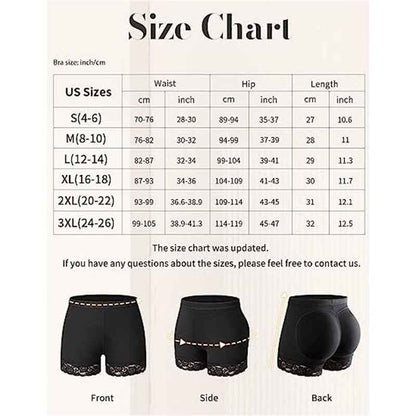 Hip Lifter with Padded Shapers - SBDS WORDTR-3382