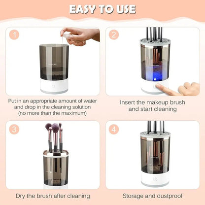 Automatic Electric Makeup Brush Cleaner - SBDS WORDTR-4754automatic brush cleanerbeauty toolelectric makeup brush cleaner