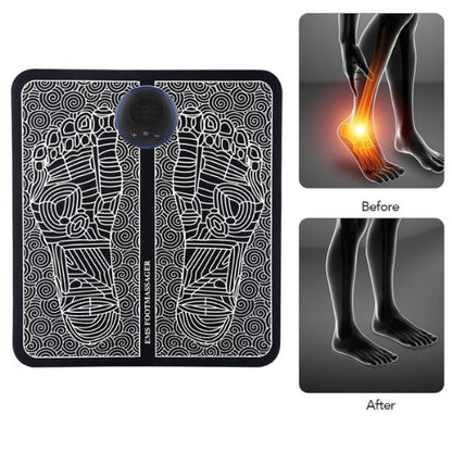 Electric Foot Massager — Plantar Fasciitis, Heel Pain & Tired Feet Relief SBDS WORD