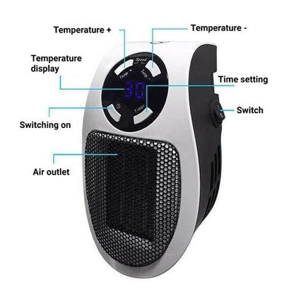 Wall Outlet Heater - SBDS WORDTR-119energy efficient heatermini space heaterplug in heater