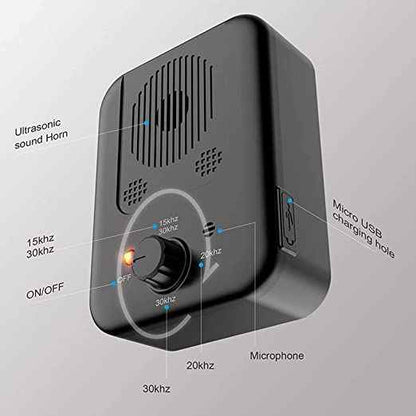 Dog Bark Stopper — Ultrasonic Bark Control Device for All Breeds