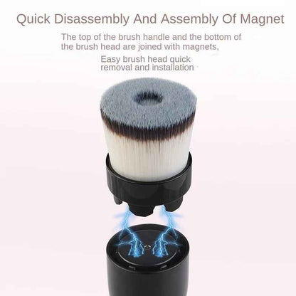 Electric Spinning Makeup Brush — Automatic Foundation Blending for Flawless Streak-Free Finish