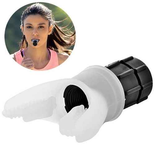Lung Breath Trainer — Adjustable Resistance Breathing Device for Lung Strength