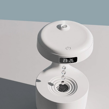 Anti-Gravity Water Drop Humidifier — Levitating Waterfall Effect Cool Mist for Dry Canadian Air