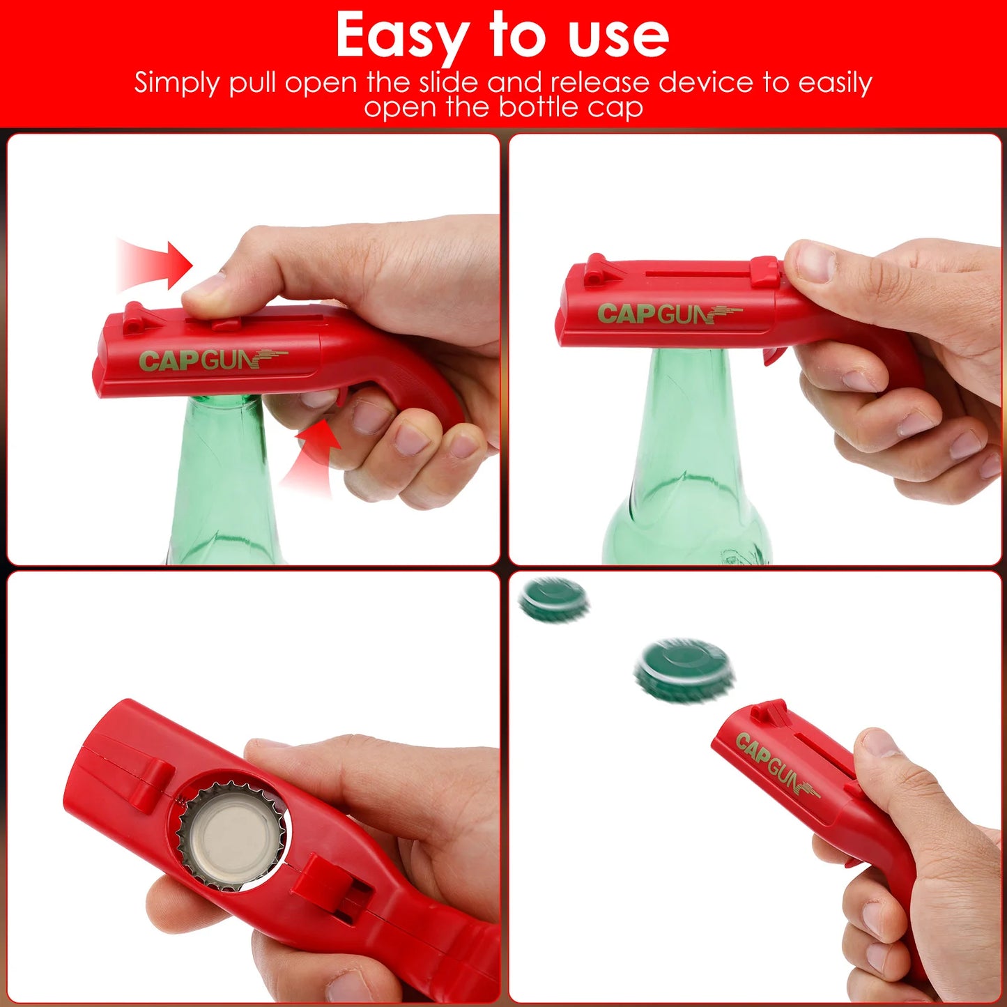 Cap Gun Bottle Opener SBDS WORD