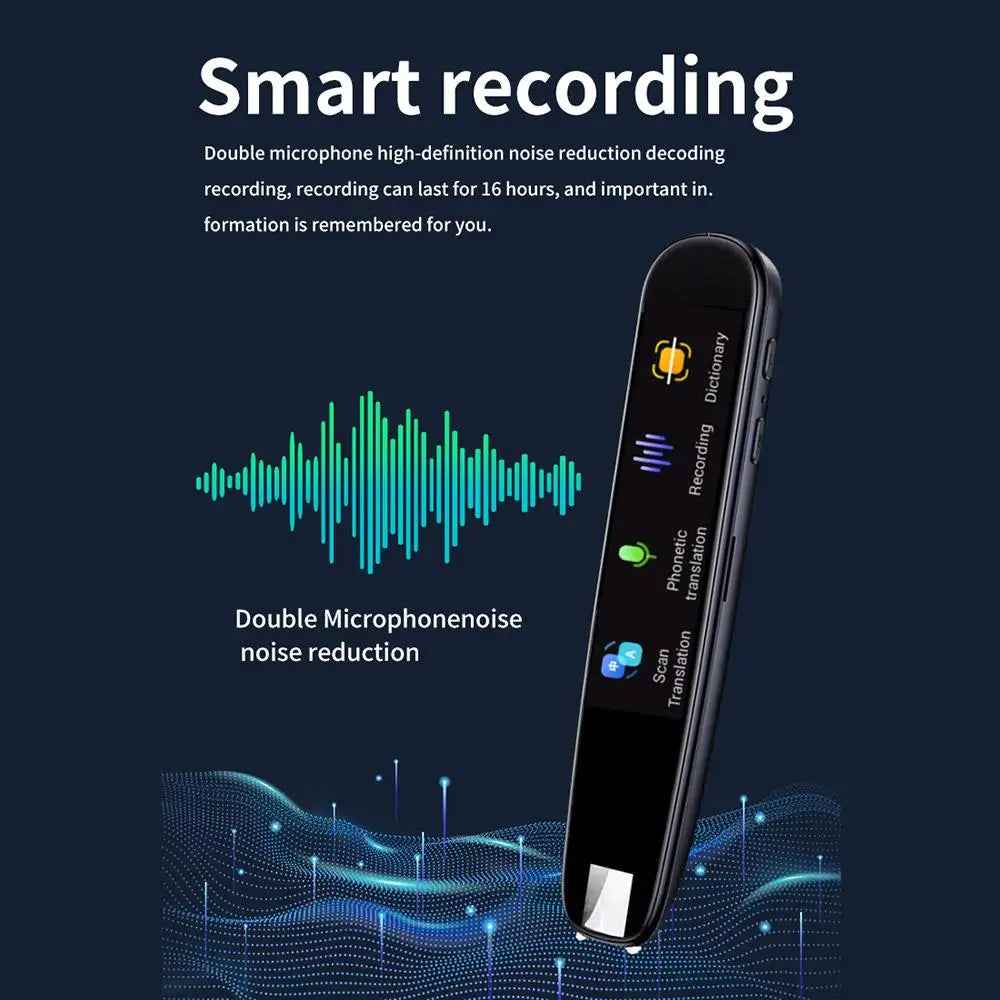 Language Translator Pen — 131 Languages, Scan & Speak, Offline Mode