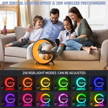 Wireless Charging Bluetooth Lamp - SBDS WORDTR-2153bluetooth lampsleep sound machinesmart bedside lamp