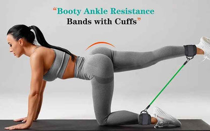 Ankle Resistance Bands Set - SBDS WORDTR-10524ankle bandsglute exercisehome gym