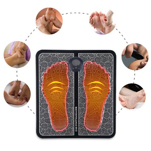 Electric Foot Massager — Plantar Fasciitis, Heel Pain & Tired Feet Relief SBDS WORD