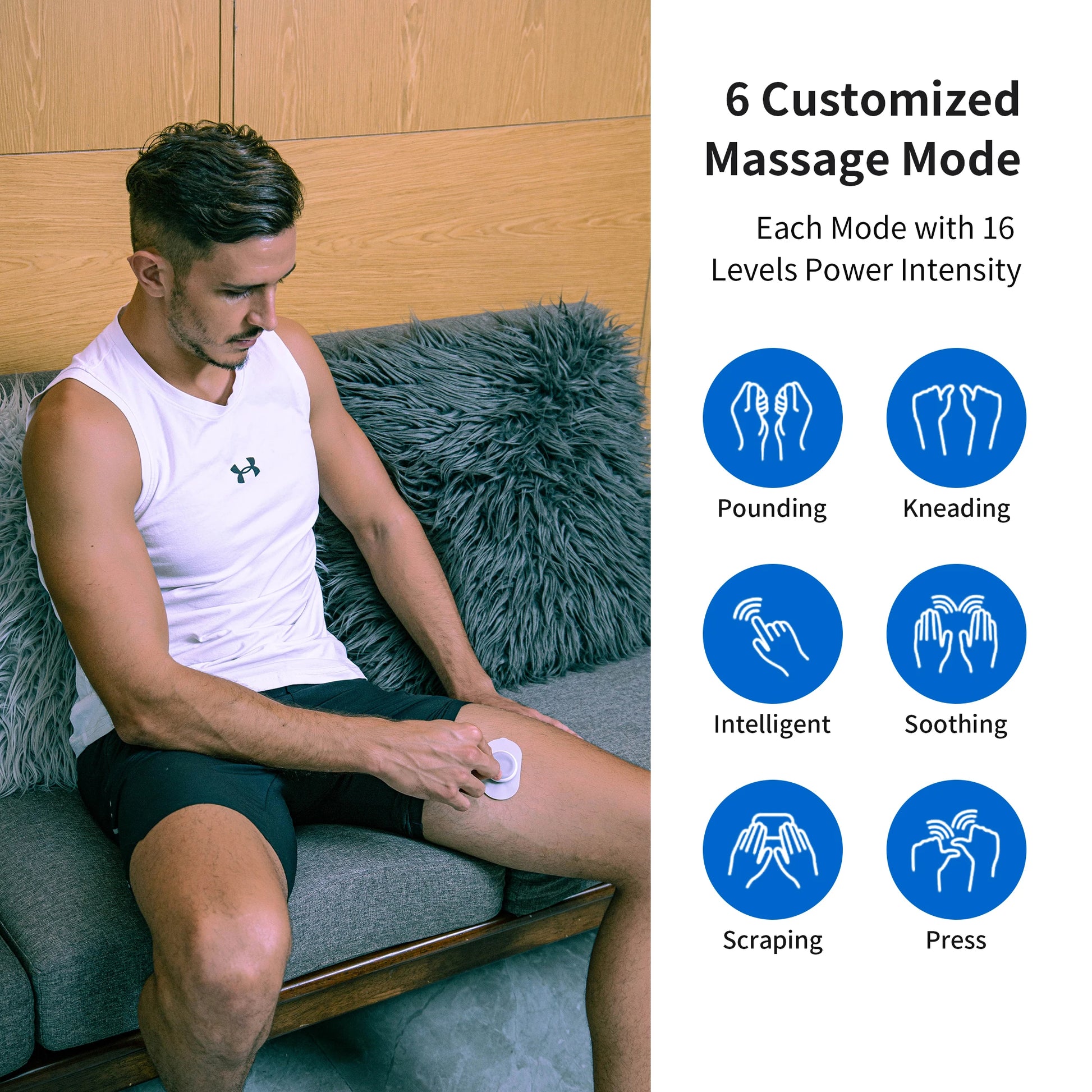 Portable Pulse EMS Massager SBDS WORD