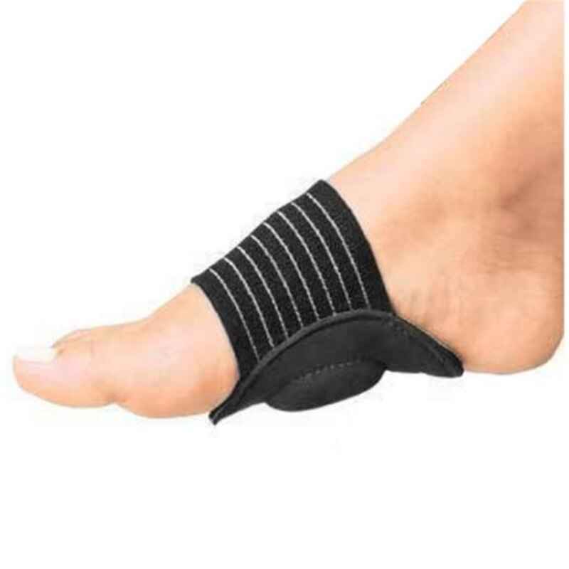 2x Arch Support Foot Cushion Pad — Gel-Foam Insole for Plantar Fasciitis & Flat Feet