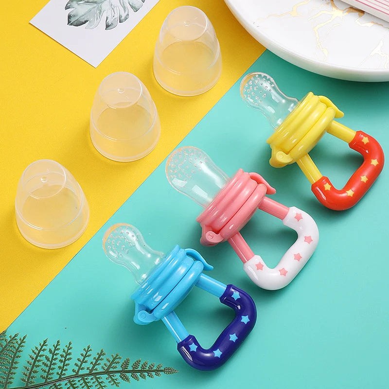 3x Silicone Baby Fruit Feeder SBDS WORD
