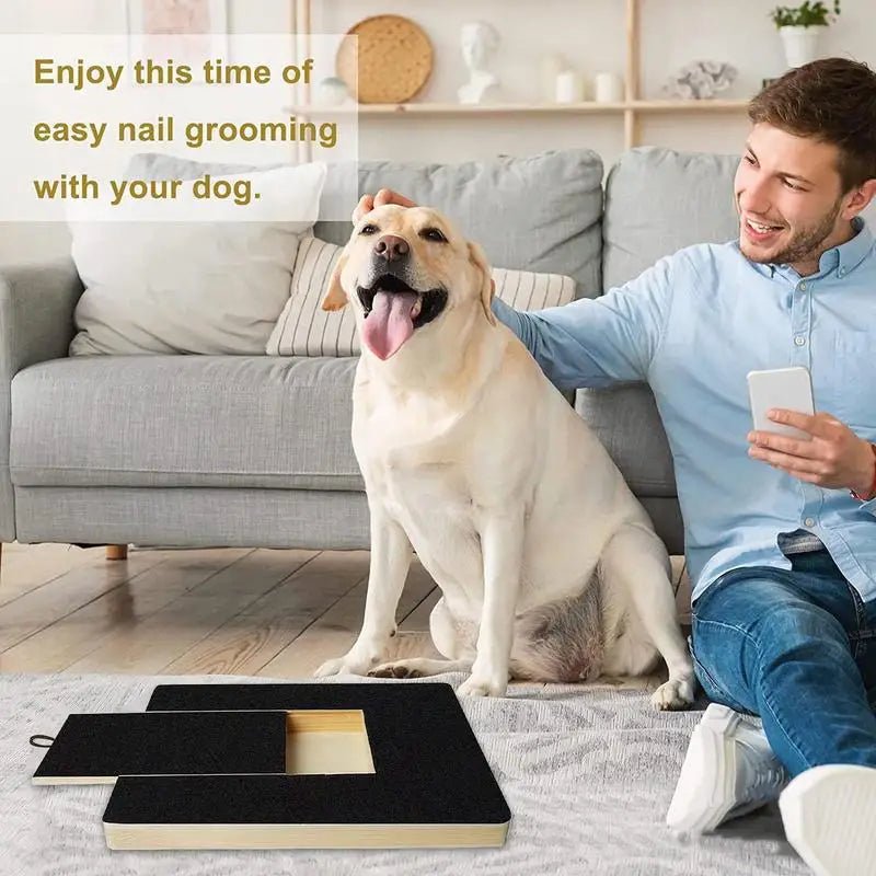 Dog Nail Scratching Board - SBDS WORDTR-10455dog accessoriesdog nail filedog scratching board