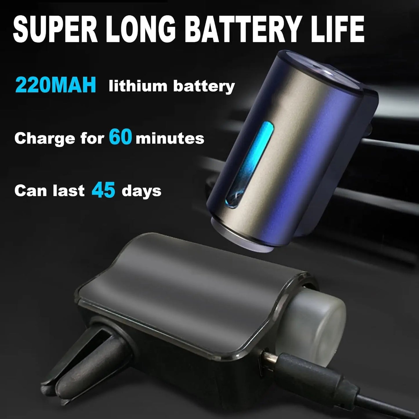 Electric Car Air Freshener SBDS WORD