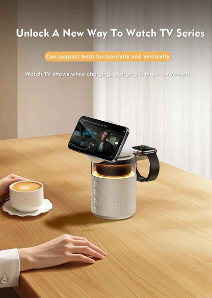 5-in-1 MagSafe Wireless Charging Station — Charge iPhone Apple Watch AirPods and More Simultaneously