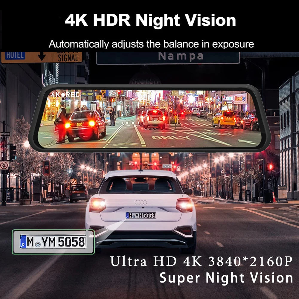 Dash Cam Mirror Screen SBDS WORD