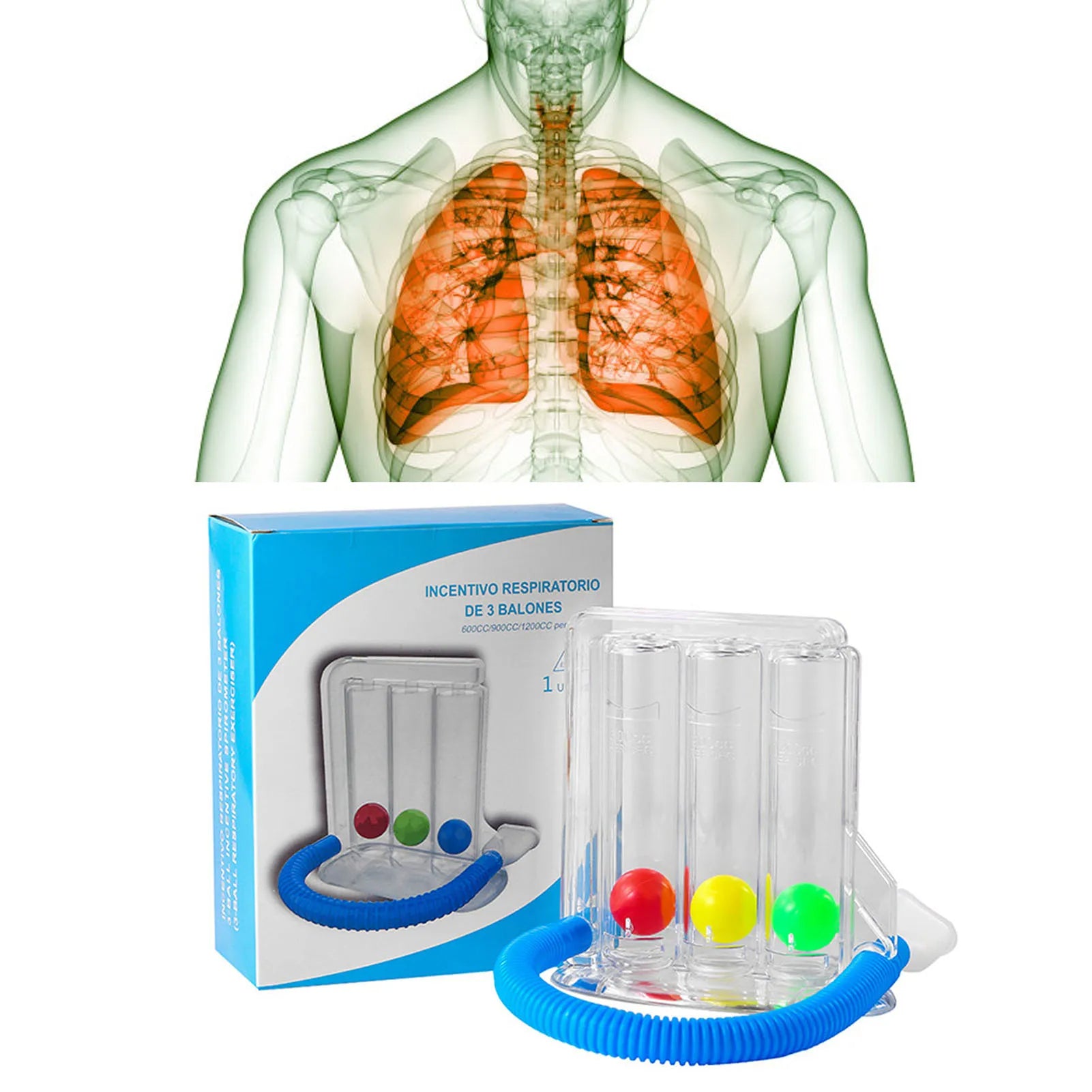 Breathing Balls Exerciser SBDS WORD