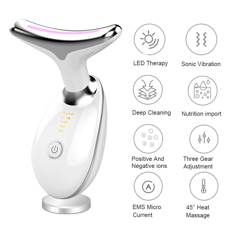 Neck Face Beauty EMS Facial Lifting Device SBDS WORD