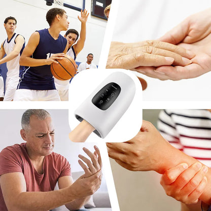 Wireless Electric Hand Massager — Heat Compression for Arthritis, Carpal Tunnel & Joint Pain SBDS WORD
