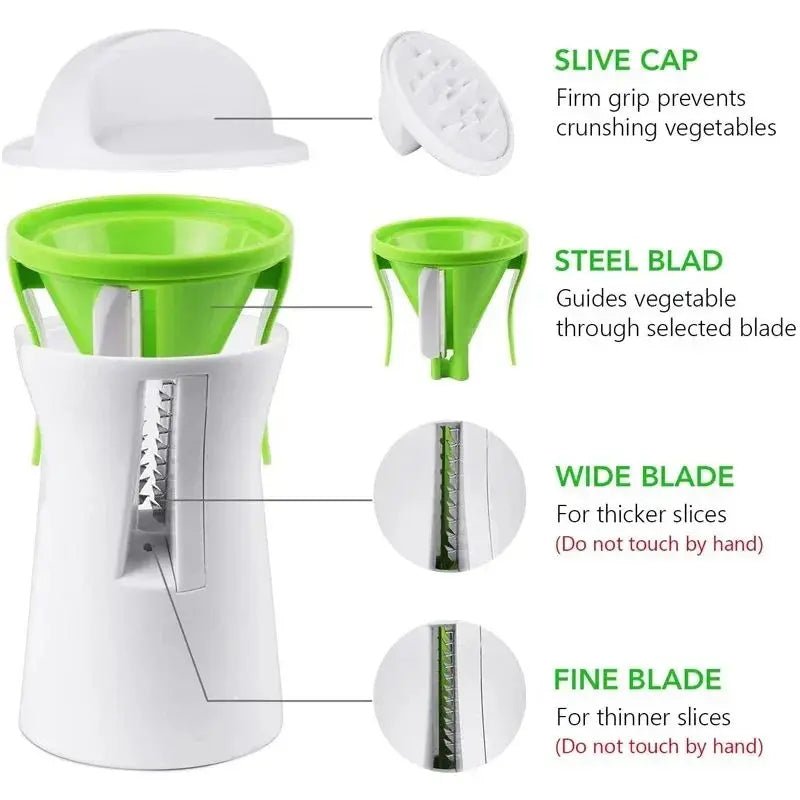 Vegetable Spiralizer - SBDS WORDTR-9708healthy cookingkitchen gadgetvegetable spiralizer