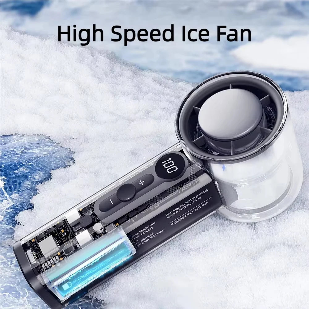 High-Speed Handheld Fan SBDS WORD