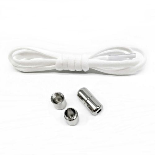 Elastic No Tie Metal Shoelaces SBDS WORD