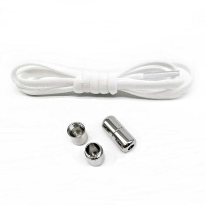 Elastic No Tie Metal Shoelaces SBDS WORD