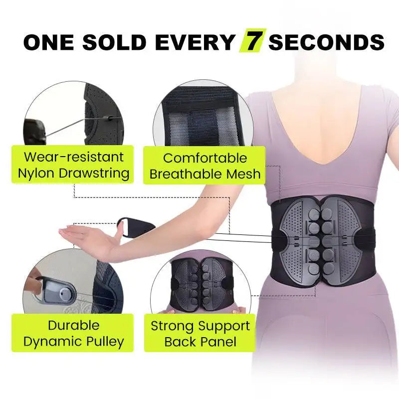 Adjustable Lumbar Support Belt SBDS WORD